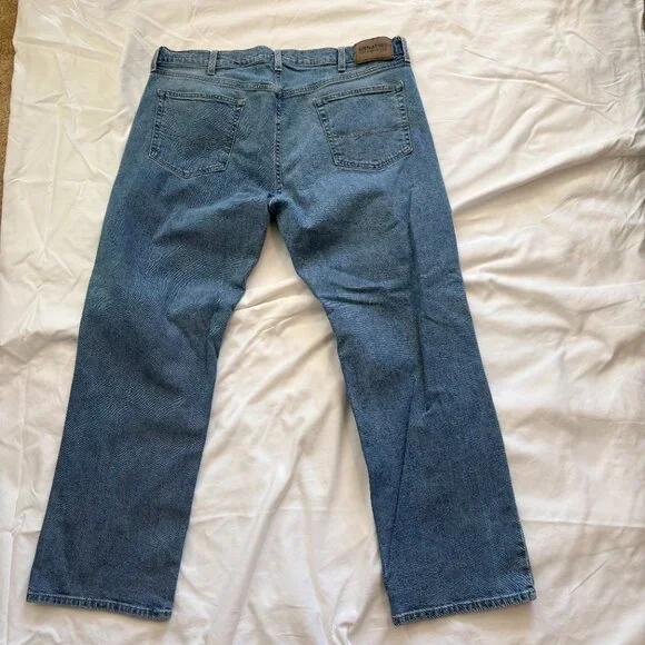🔥 LEVI’S Signature S61 Relaxed Fit Jeans | Medium Wash | 38x30 | Classic Casual - Picture 3 of 7